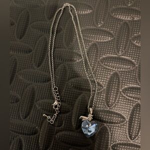 Silver Heart Pendant Necklace